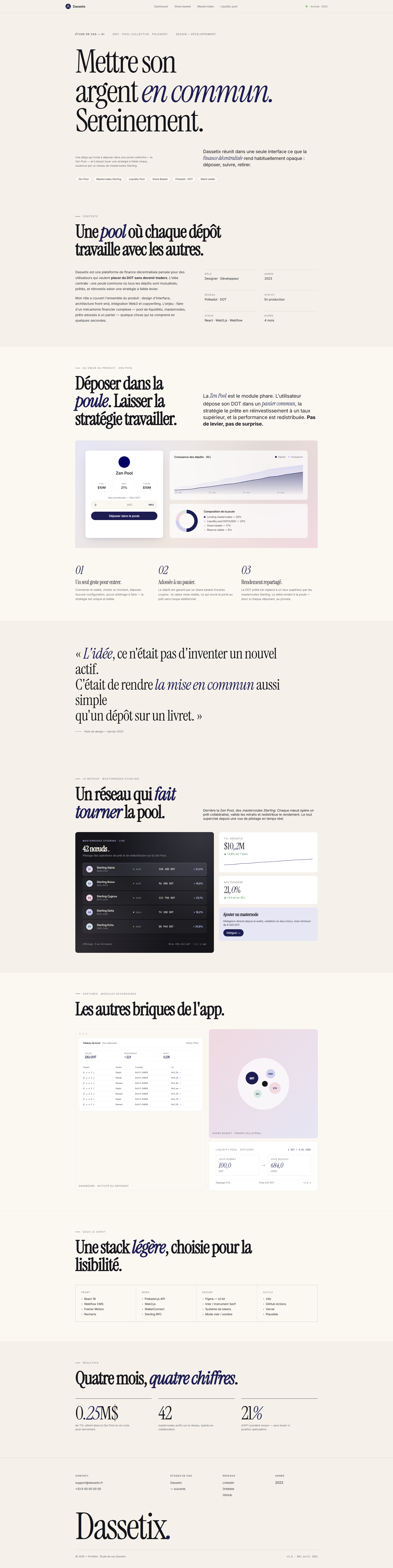 Dassetix - Pool d'investissement collaboratif